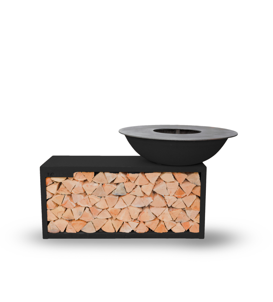 Tiger Fire 112 Island Black Grill